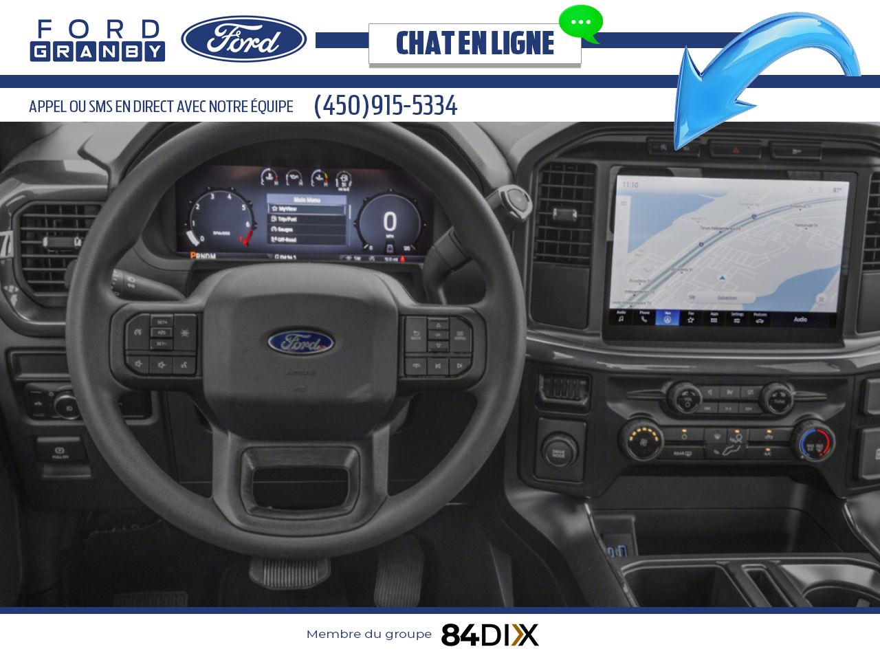 2025 Ford F-150 Space White Metallic Granby - photo #3