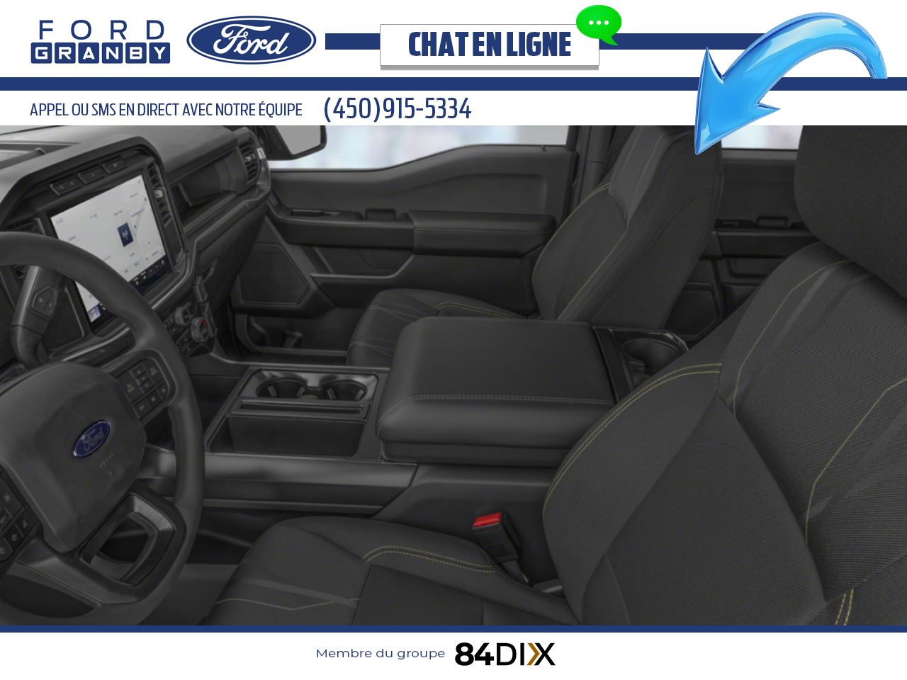 2025 Ford F-150 Space White Metallic Granby - photo #11