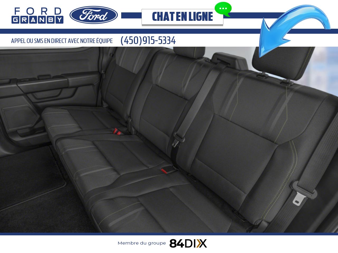 2025 Ford F-150 Space White Metallic Granby - photo #5