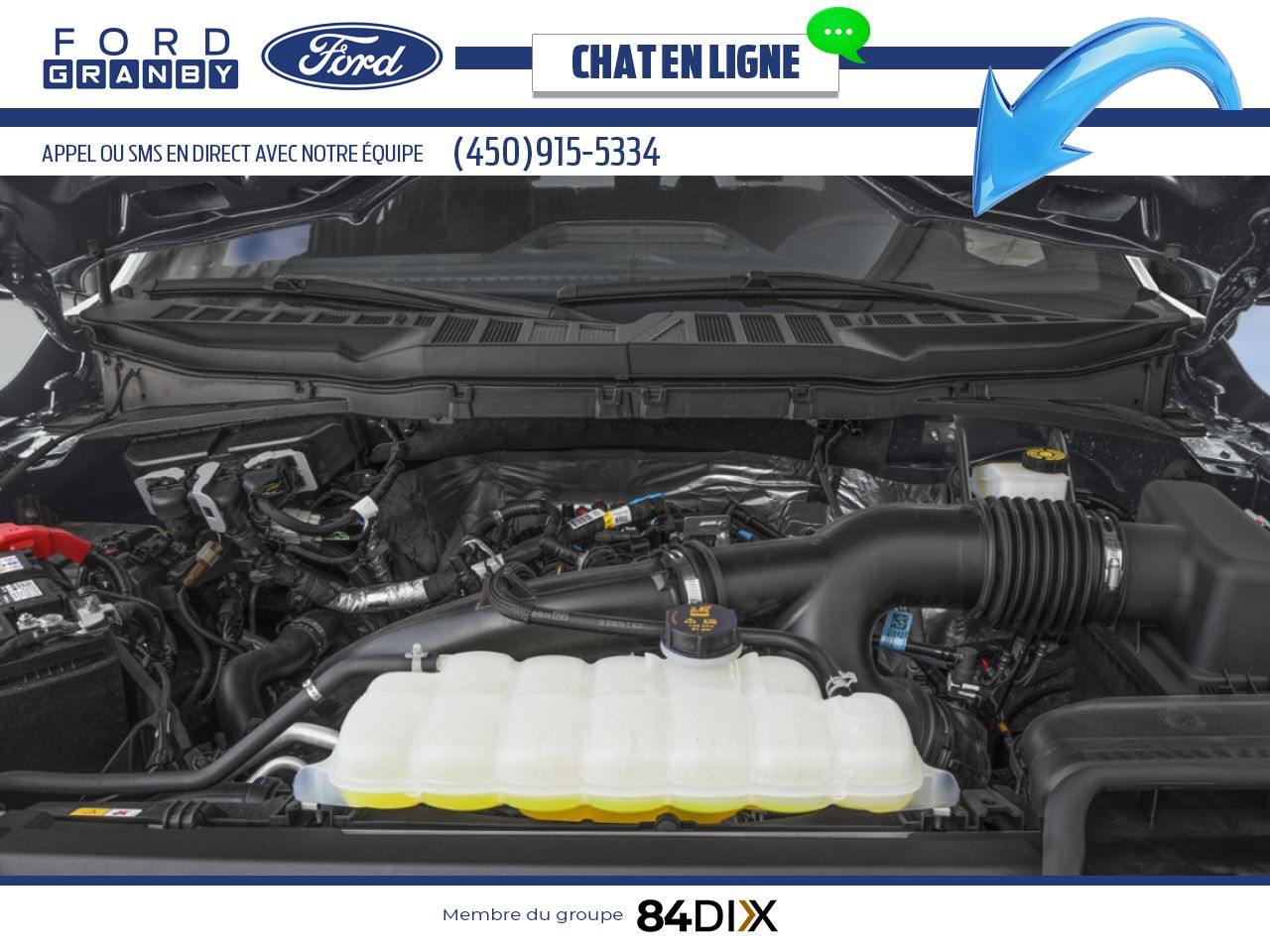 2025 Ford F-150 Space White Metallic Granby - photo #8