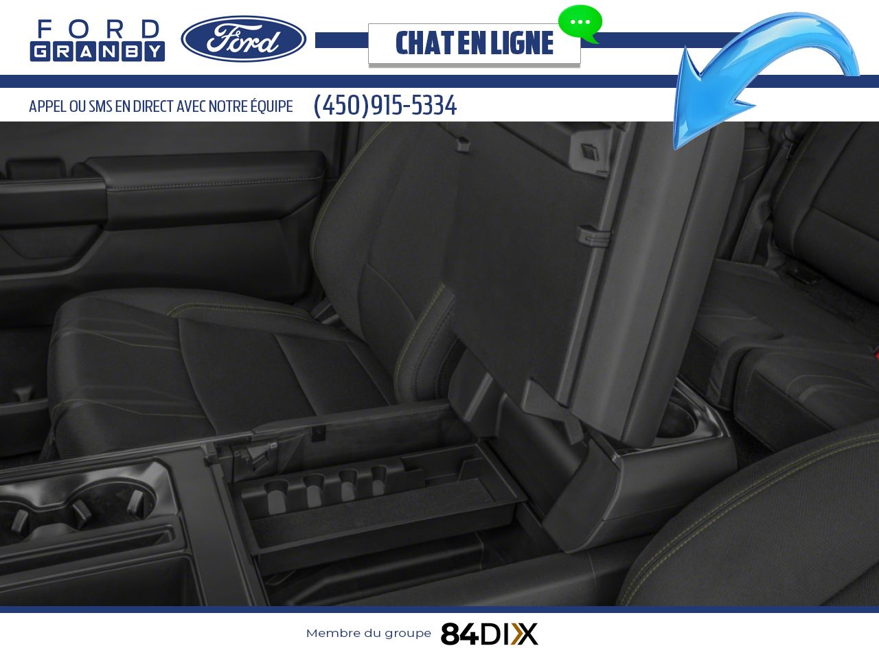 2025 Ford F-150 Space White Metallic Granby - photo #10