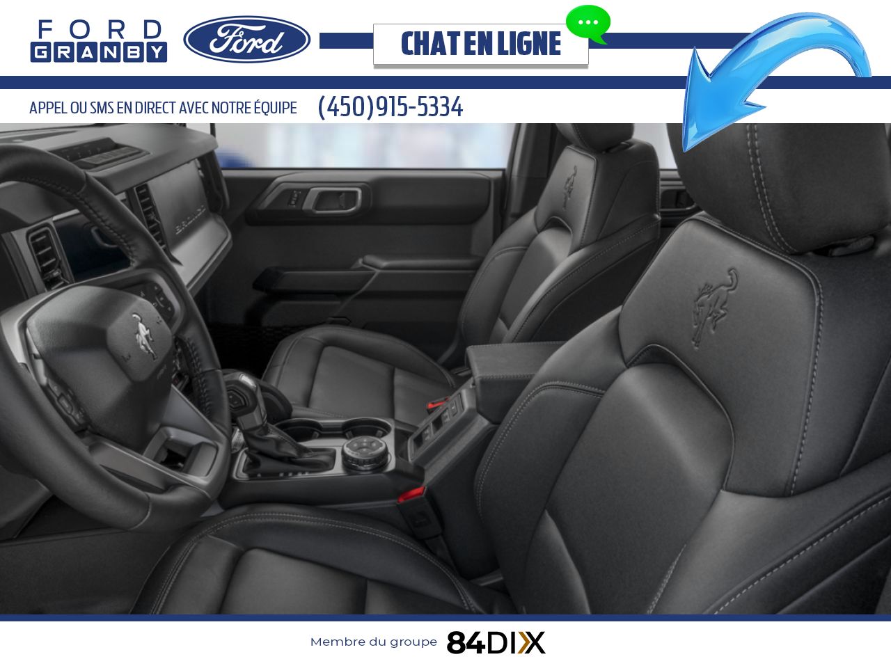 Ford Bronco 2026 Noir ombre Granby - photo #8
