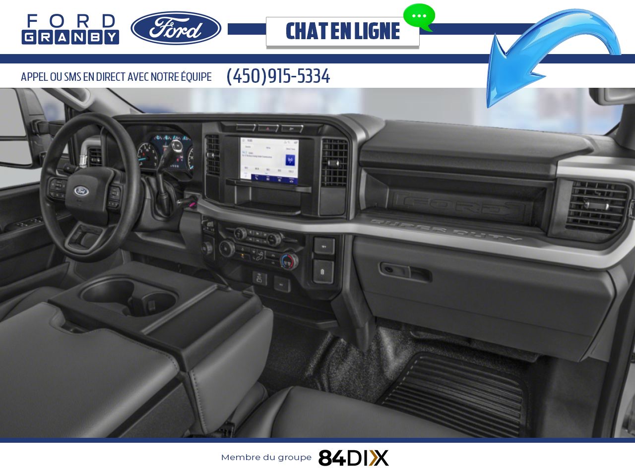 Ford Super Duty F-250 SRW 2026 Noir agate m&eacute;tallis&eacute; Granby - photo #3