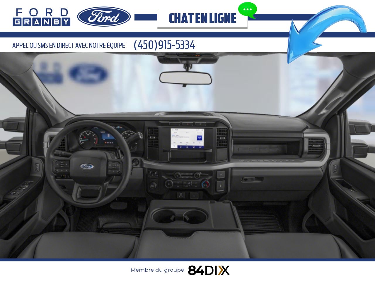 Ford Super Duty F-250 SRW 2026 Noir agate m&eacute;tallis&eacute; Granby - photo #4