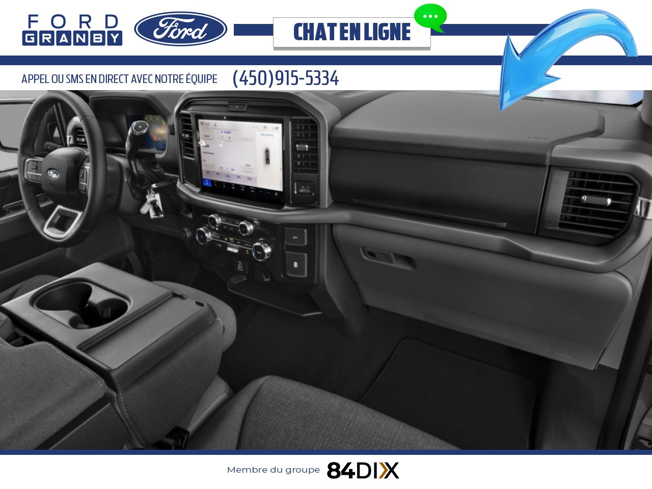 Ford F-150 2026 Noir agate m&eacute;tallis&eacute; Granby - photo #5