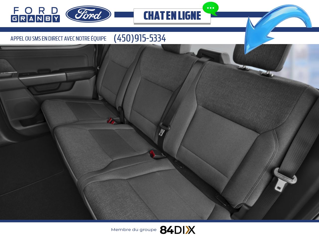 Ford F-150 2026 Noir agate m&eacute;tallis&eacute; Granby - photo #6