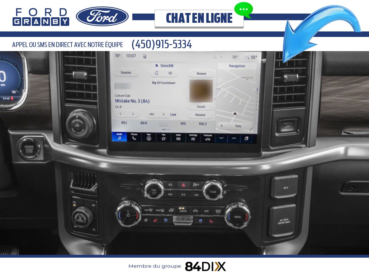2026 Ford F-150 Antimatter Blue Metallic Granby - photo #8