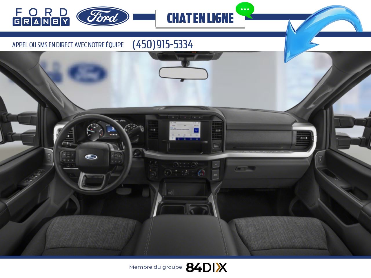 Ford Super Duty F-350 &agrave; roues arri&egrave;re jumel&eacute;es 2026 Blanc Oxford Granby - photo #9