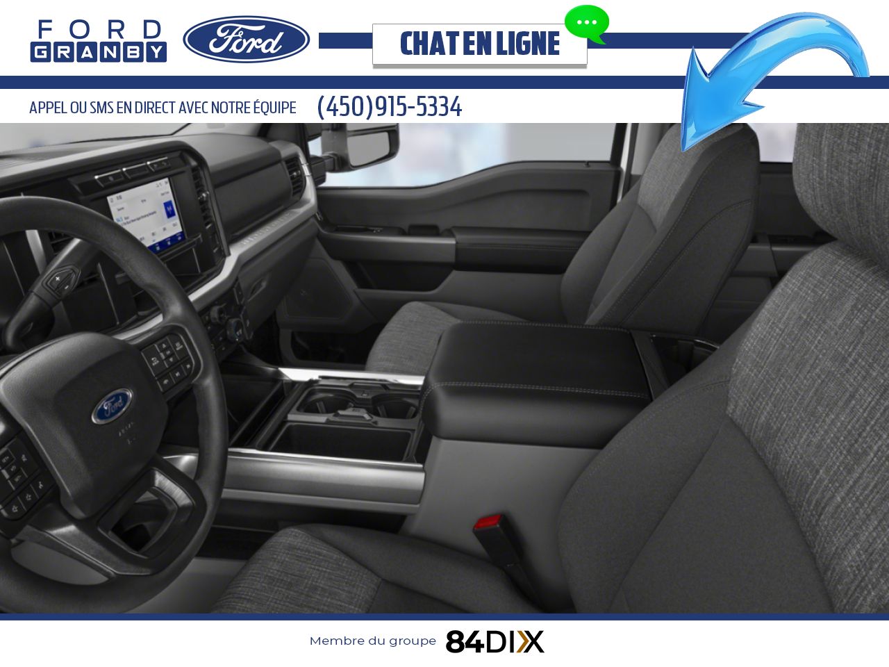 Ford Super Duty F-350 &agrave; roues arri&egrave;re jumel&eacute;es 2026 Blanc Oxford Granby - photo #3