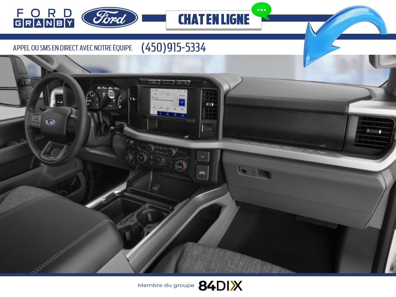 Ford Super Duty F-350 &agrave; roues arri&egrave;re jumel&eacute;es 2026 Blanc Oxford Granby - photo #10