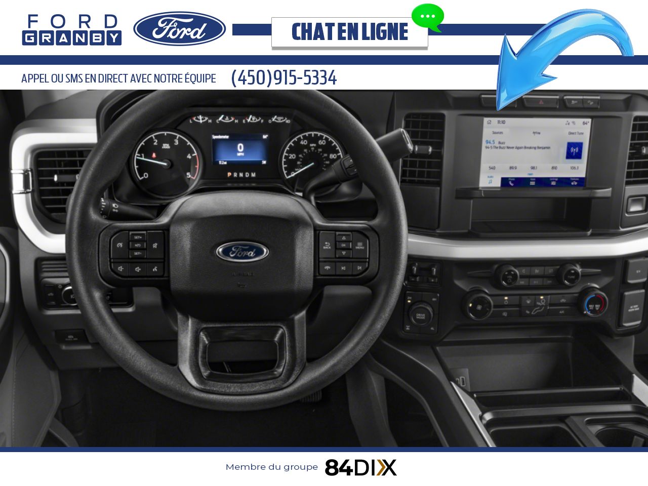 Ford Super Duty F-350 &agrave; roues arri&egrave;re jumel&eacute;es 2026 Blanc Oxford Granby - photo #6