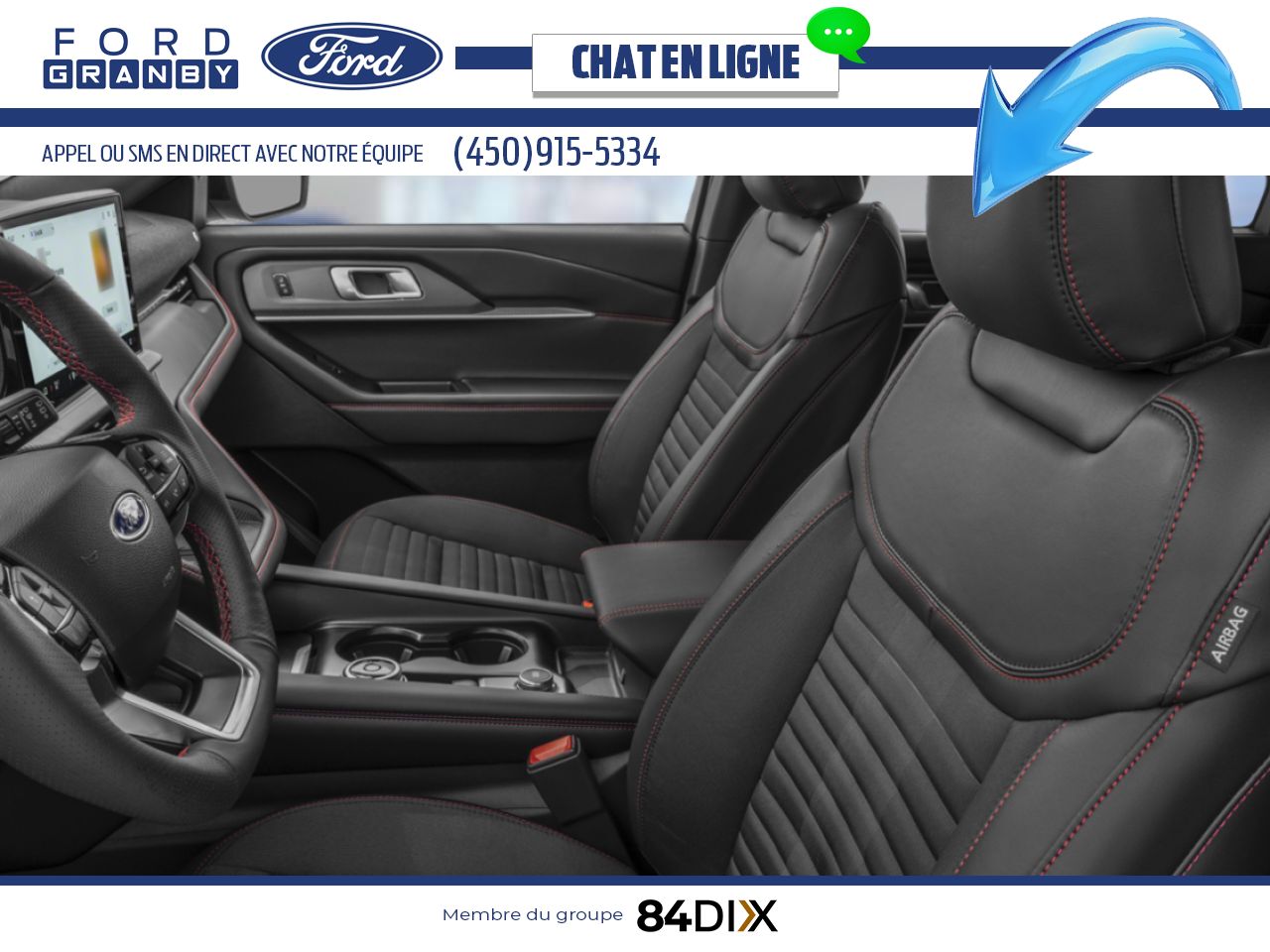 Ford Explorer 2026 Noir agate m&eacute;tallis&eacute; Granby - photo #6