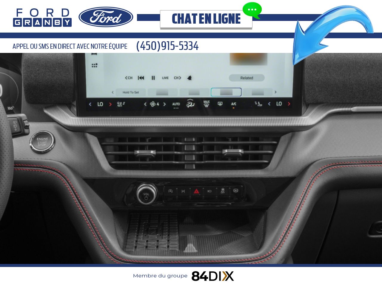 Ford Explorer 2026 Noir agate m&eacute;tallis&eacute; Granby - photo #8