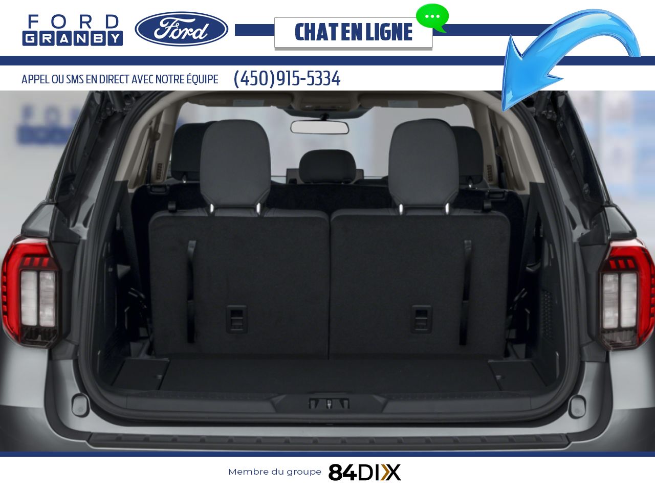 2026 Ford Explorer Carbonized Grey Metallic Granby - photo #3