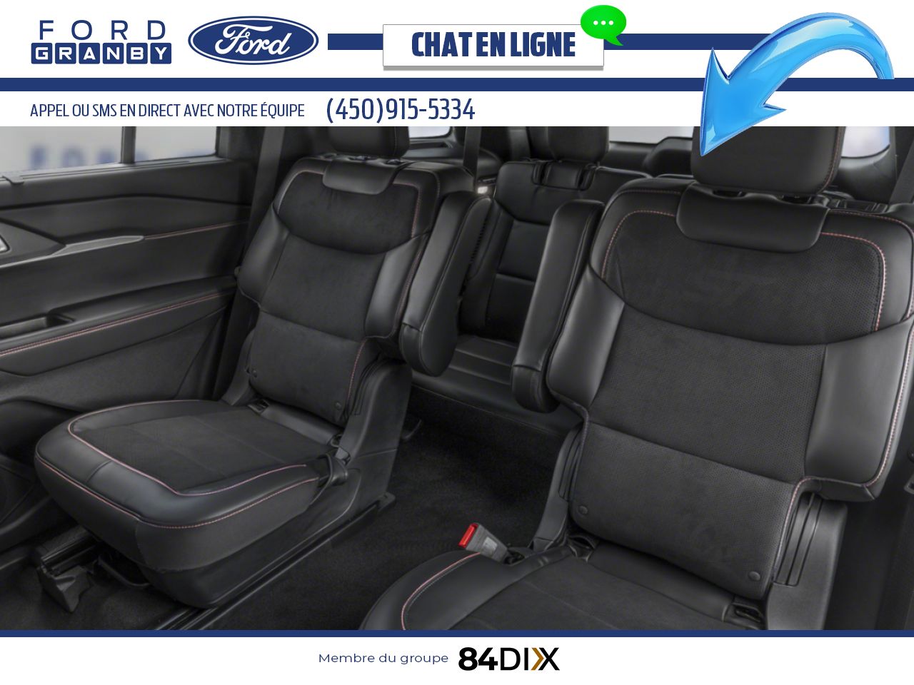 2026 Ford Explorer Agate Black Metallic Granby - photo #10