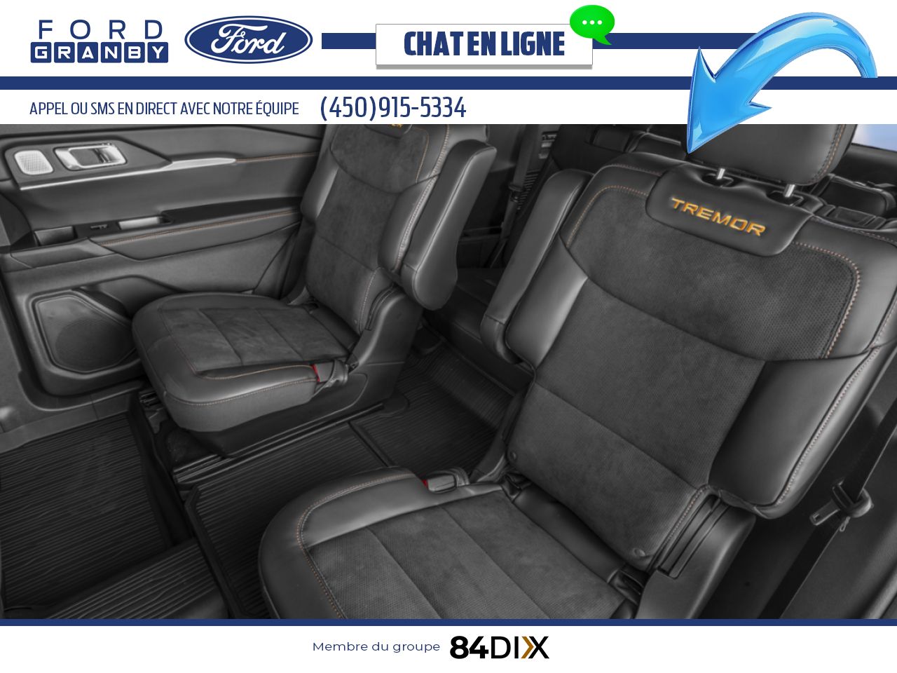 Ford Explorer 2026 Gris marais Granby - photo #10