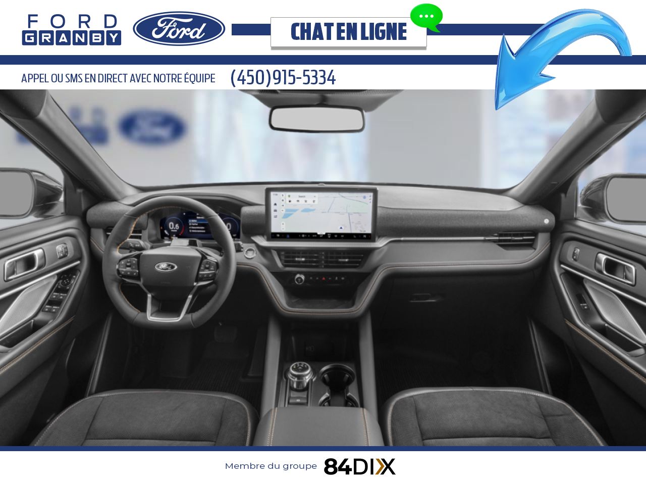 Ford Explorer 2026 Gris marais Granby - photo #5
