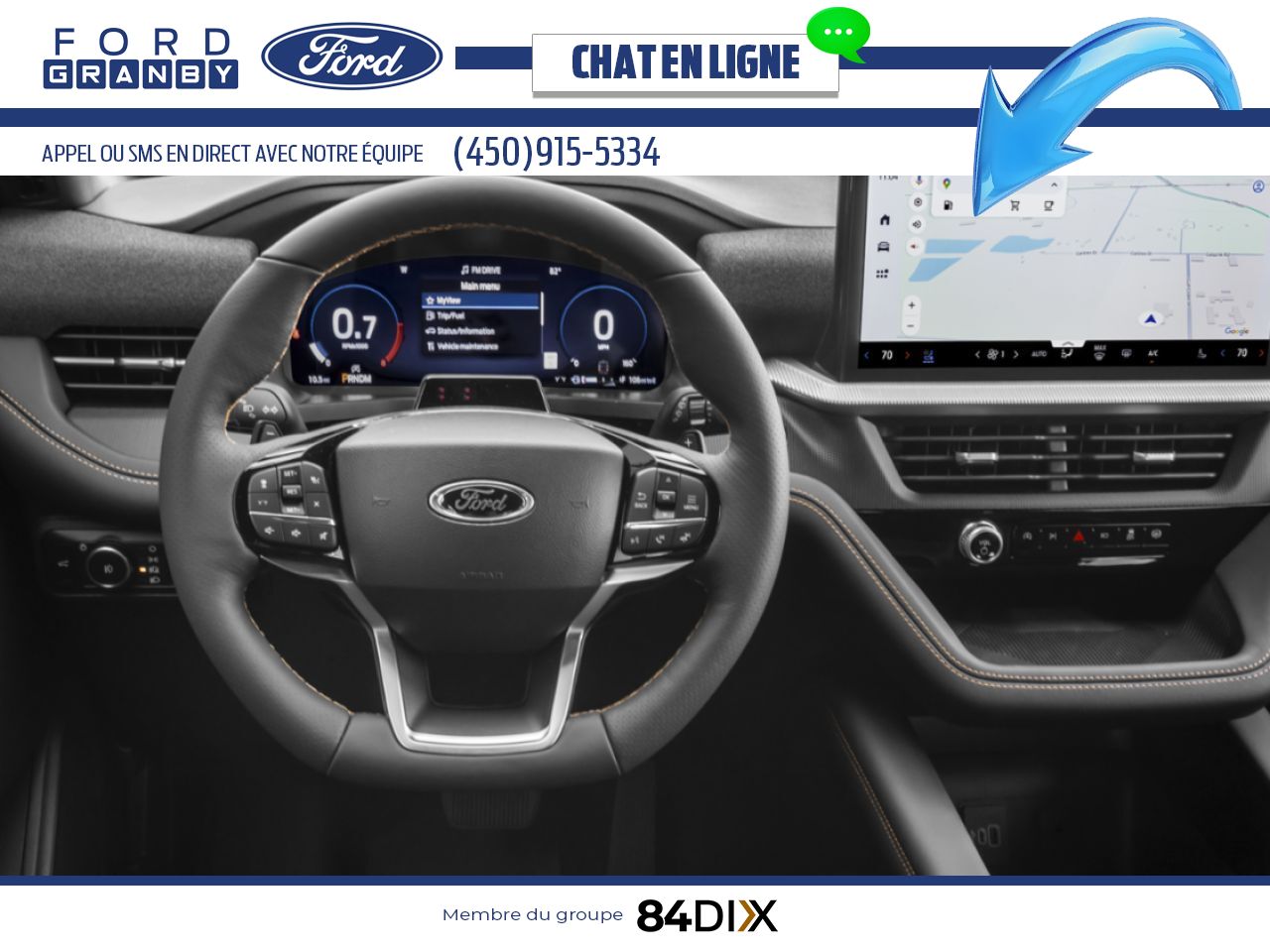 Ford Explorer 2026 Gris marais Granby - photo #6
