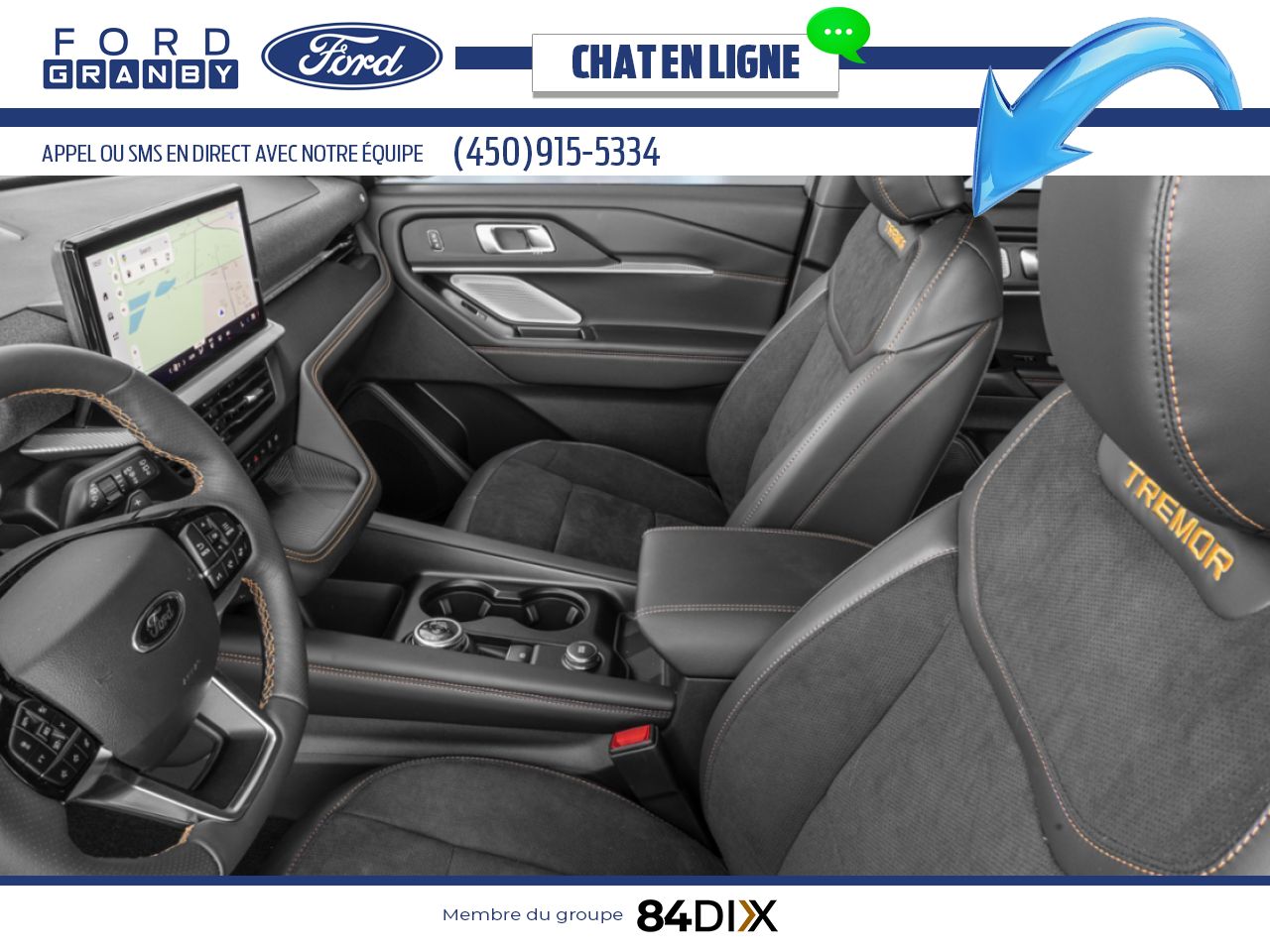 Ford Explorer 2026 Gris marais Granby - photo #4