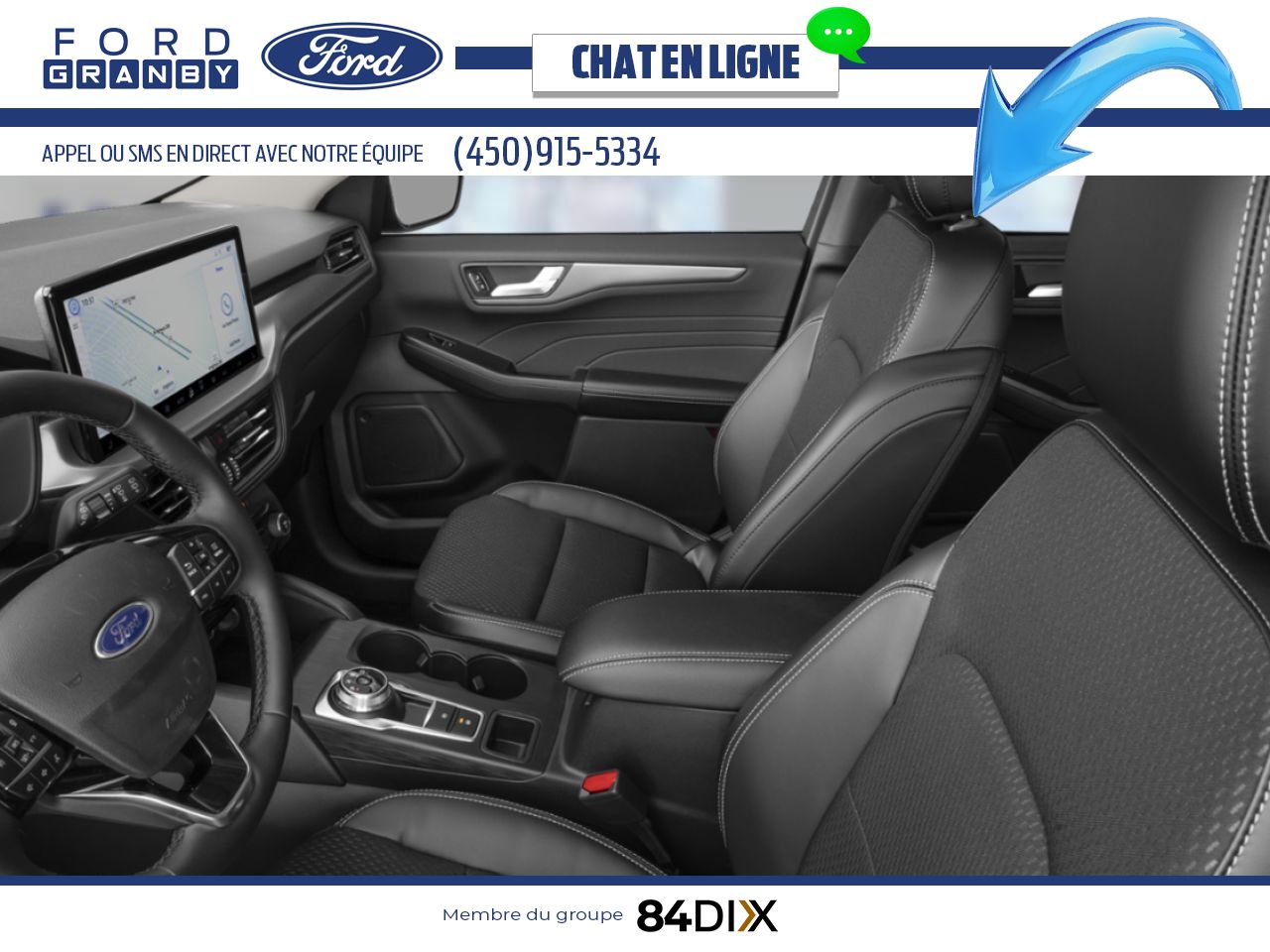 Ford Escape 2026 Noir agate m&eacute;tallis&eacute; Granby - photo #9