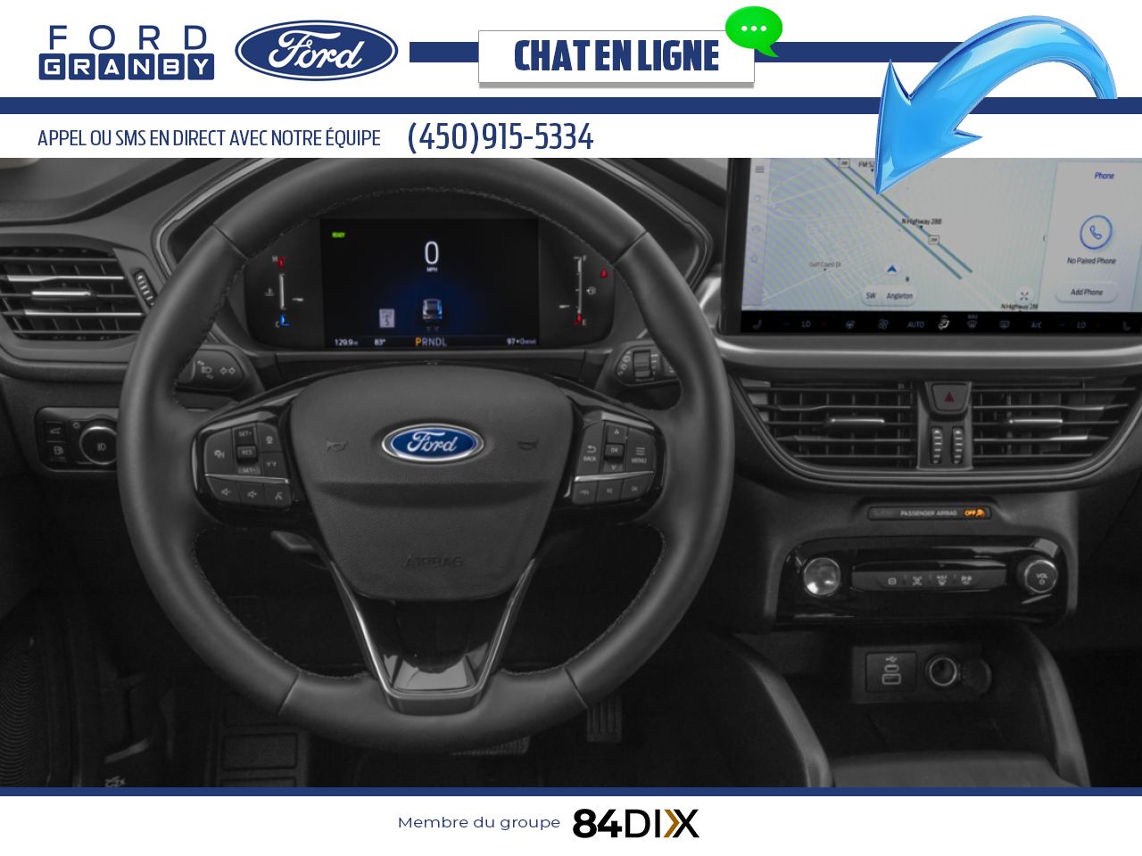 Ford Escape 2026 Noir agate m&eacute;tallis&eacute; Granby - photo #8