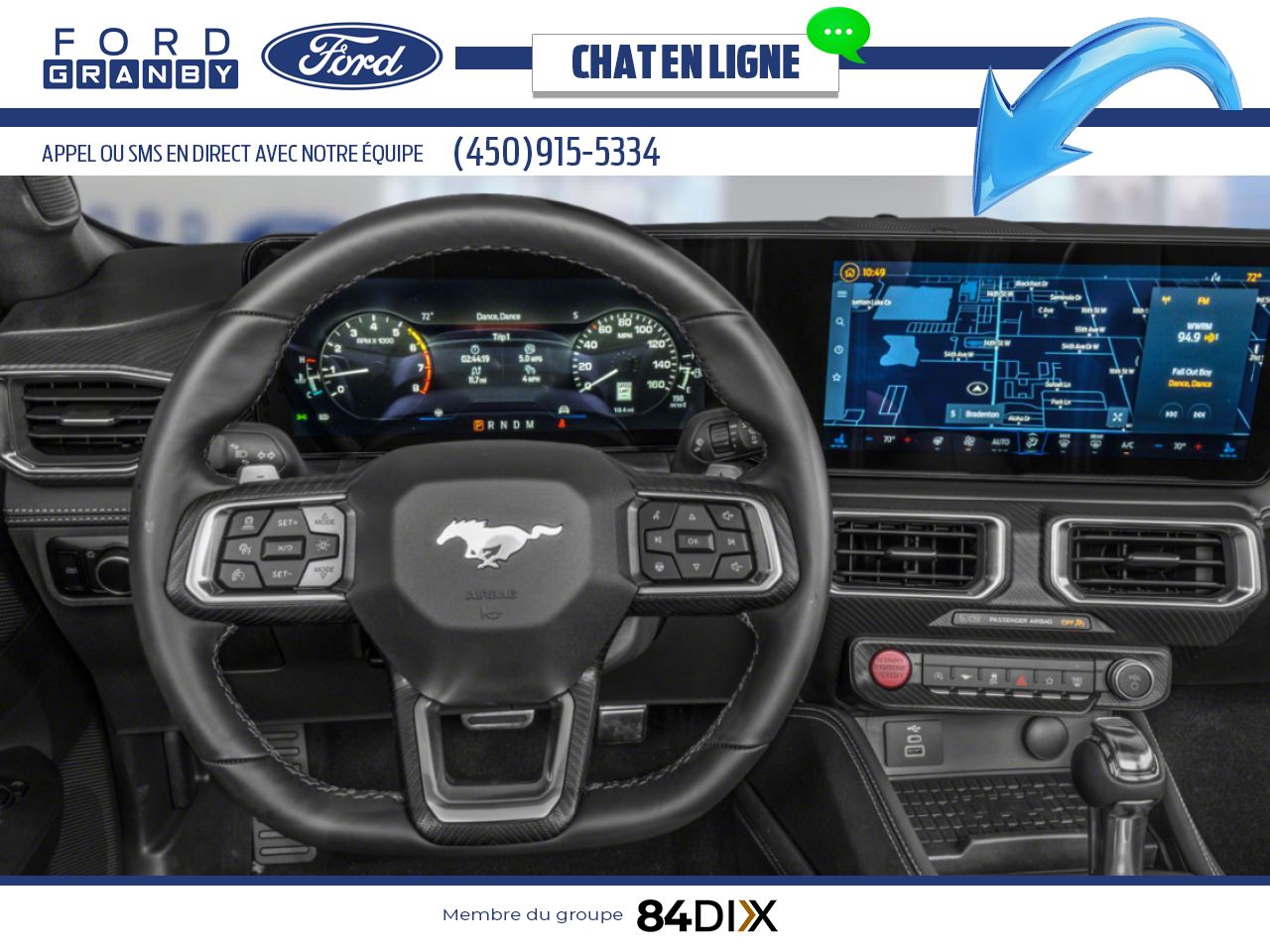 2026 Ford Mustang Shadow Black Granby - photo #7