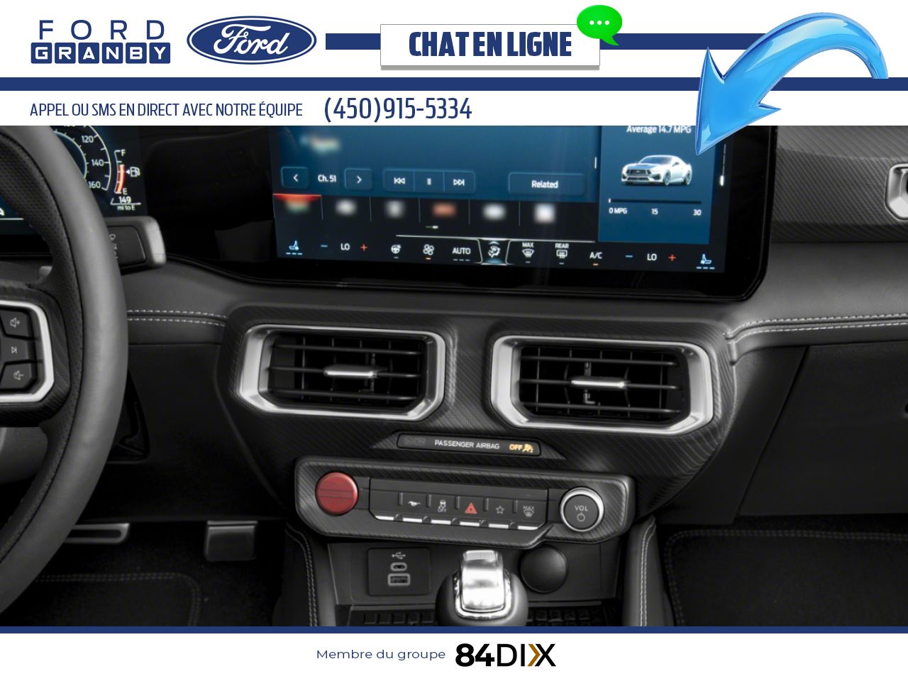 2026 Ford Mustang Shadow Black Granby - photo #3