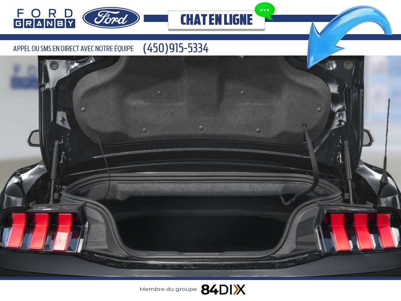 2026 Ford Mustang Shadow Black Granby - photo #7