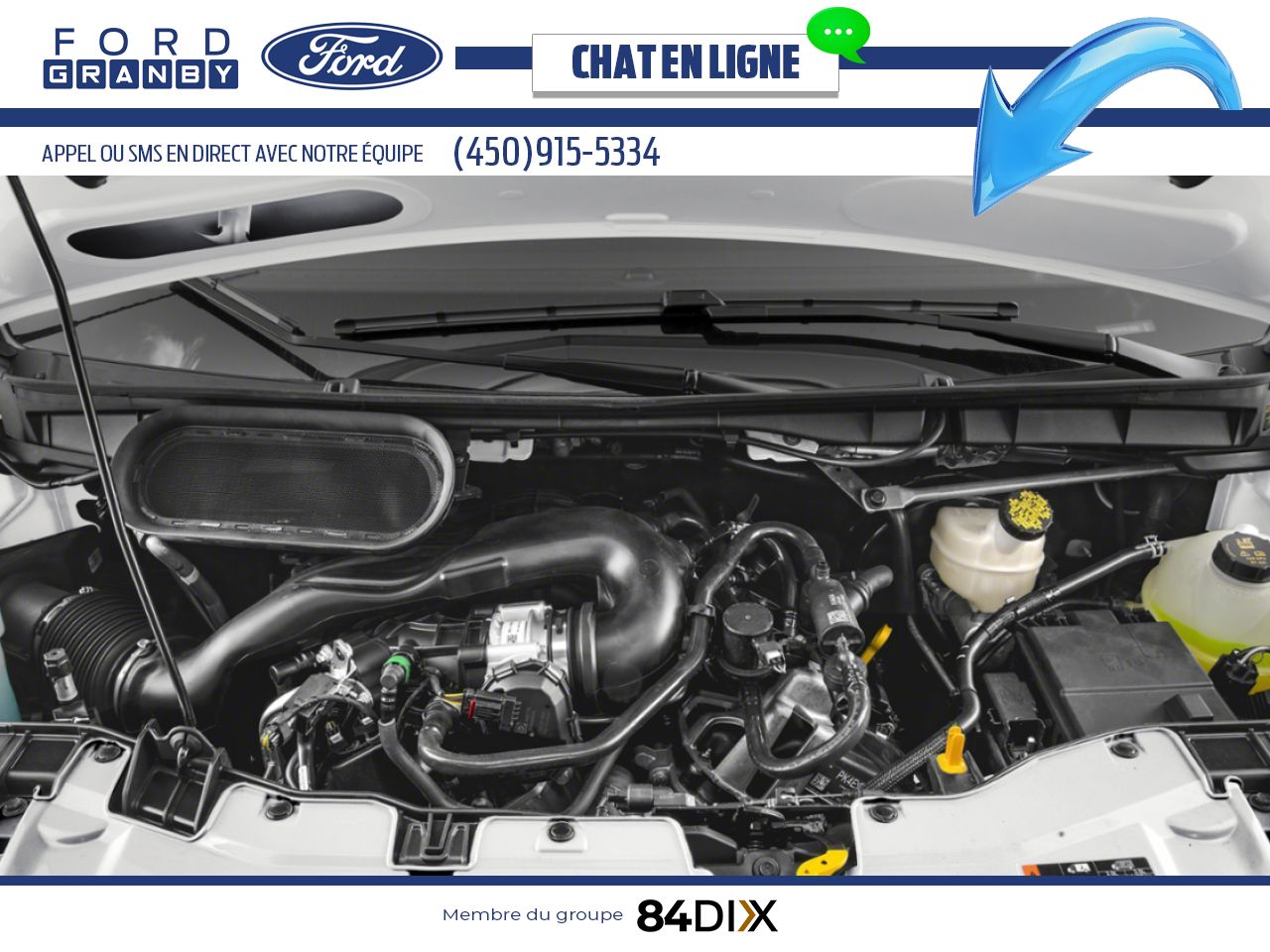 Ford Transit fourgon utilitaire 2025 Gris abysse m&eacute;tallis&eacute; Granby - photo #3