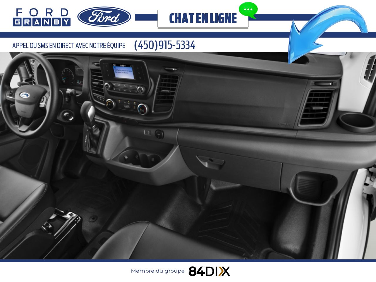 Ford Transit fourgon utilitaire 2025 Gris abysse m&eacute;tallis&eacute; Granby - photo #4