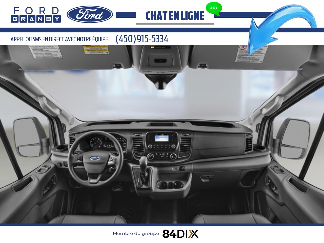 Ford Transit fourgon utilitaire 2026 Blanc Oxford Granby - photo #5