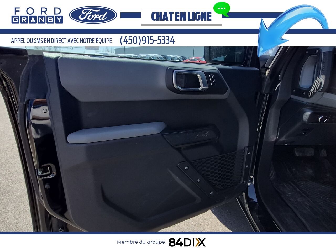 Ford Bronco 2023 Noir Granby - photo #10