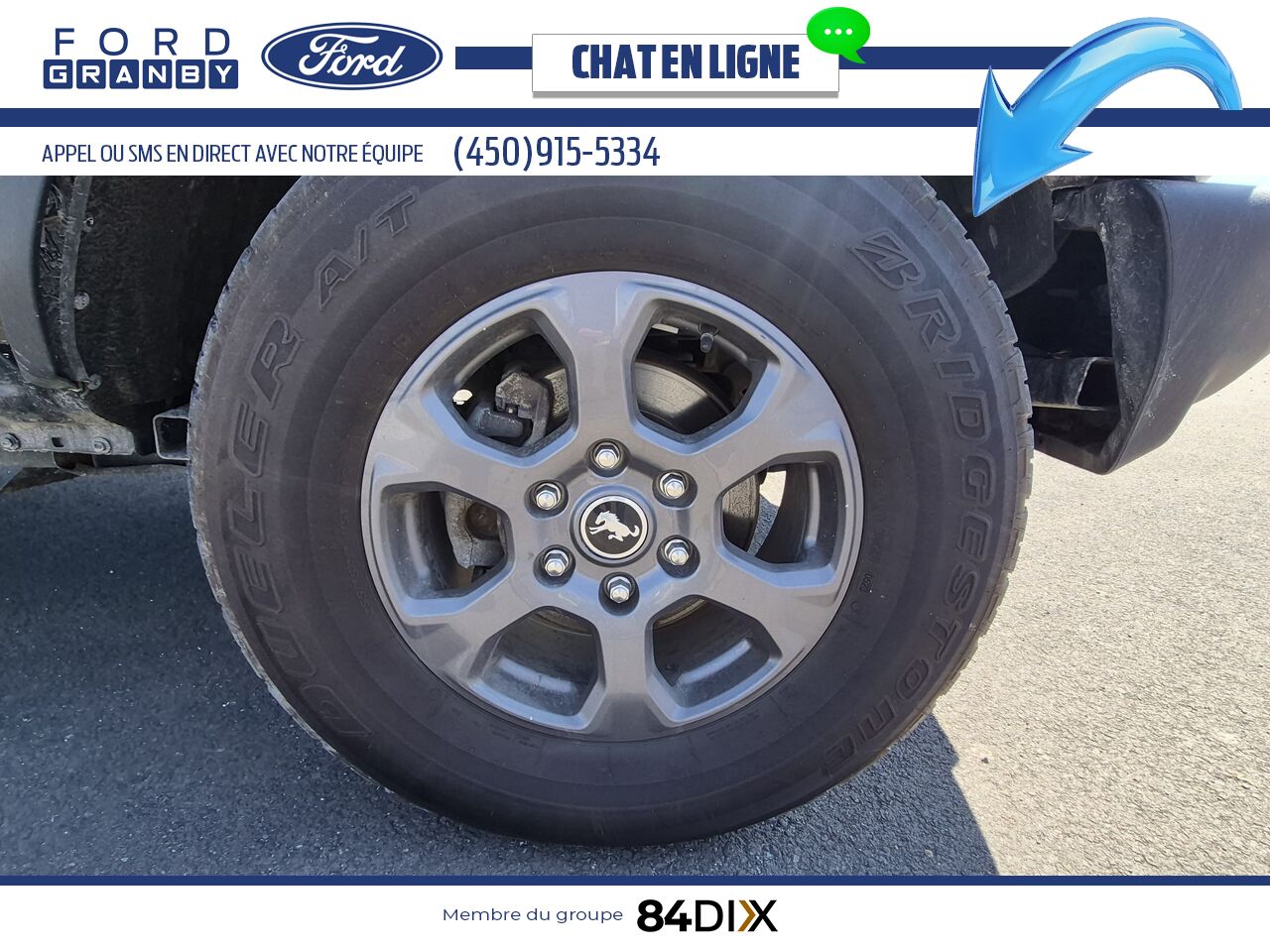 Ford Bronco 2023 Noir Granby - photo #8
