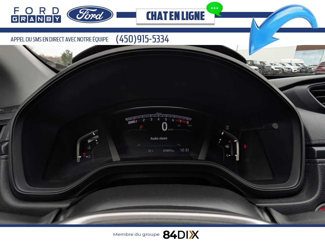 Honda CR-V 2020 Gris Granby - photo #17
