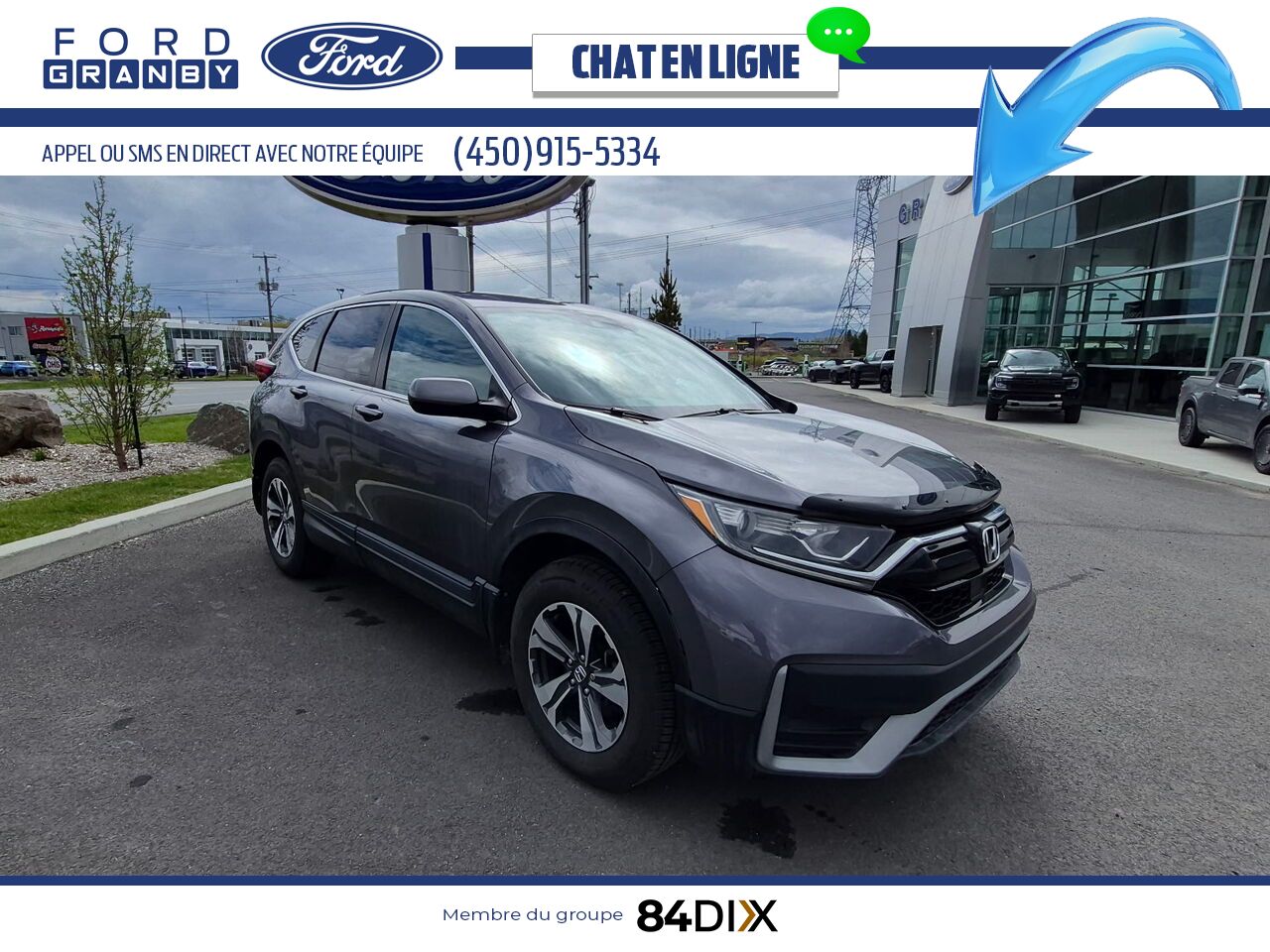 Honda CR-V 2020 Gris Granby - photo #0