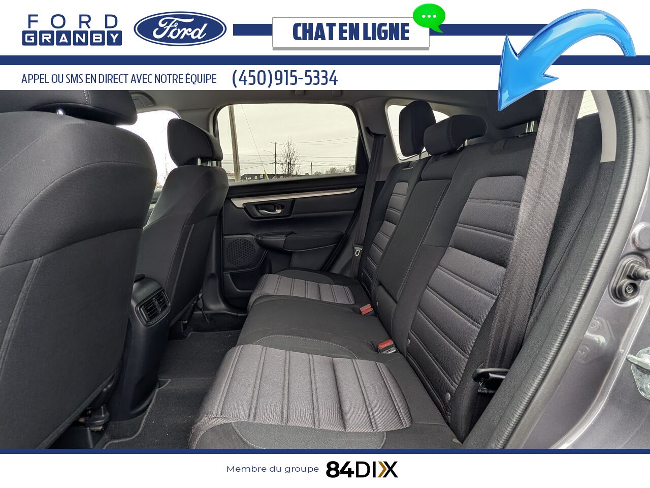 Honda CR-V 2020 Gris Granby - photo #10