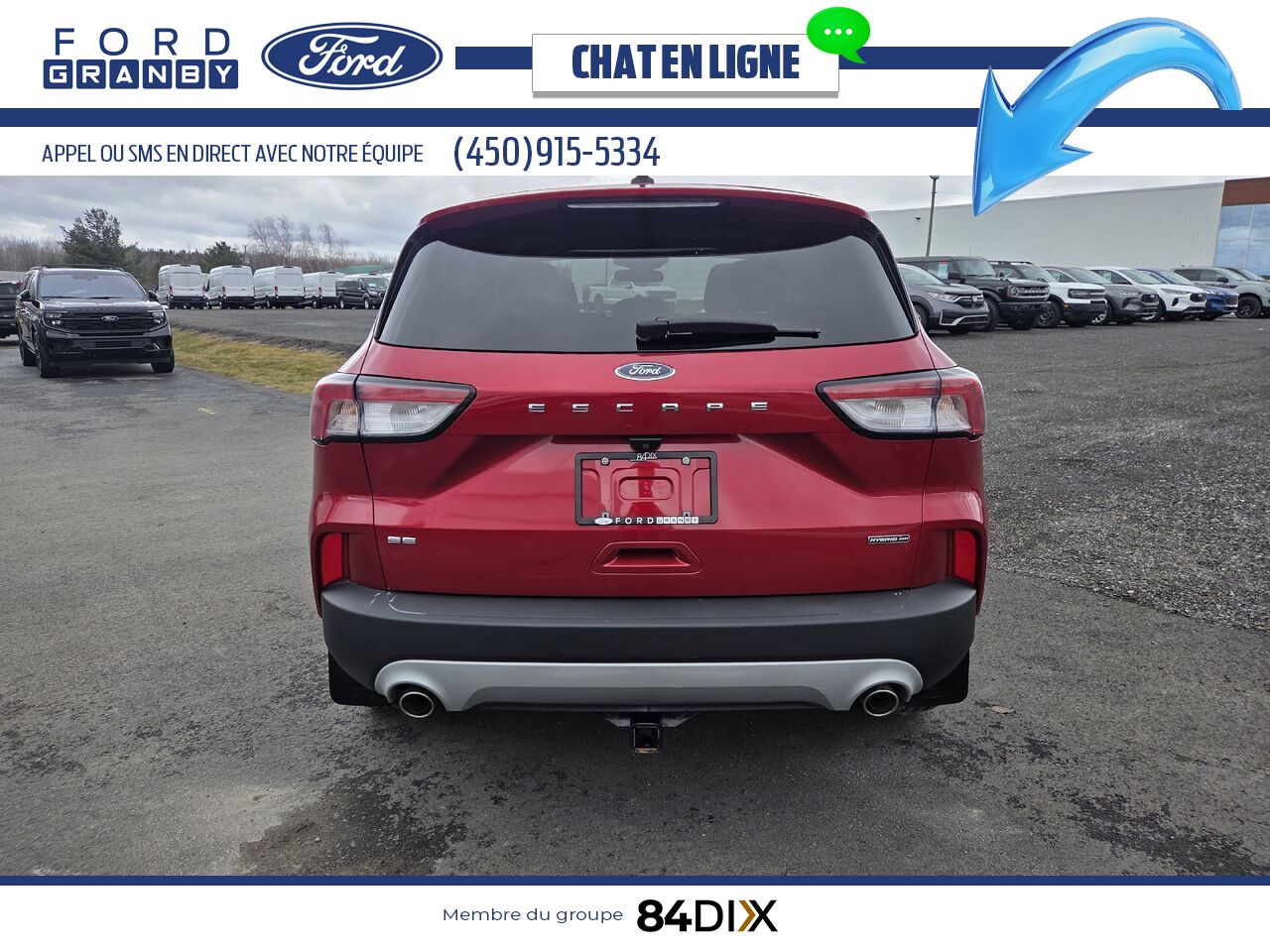 2021 Ford Escape Red Granby - photo #5