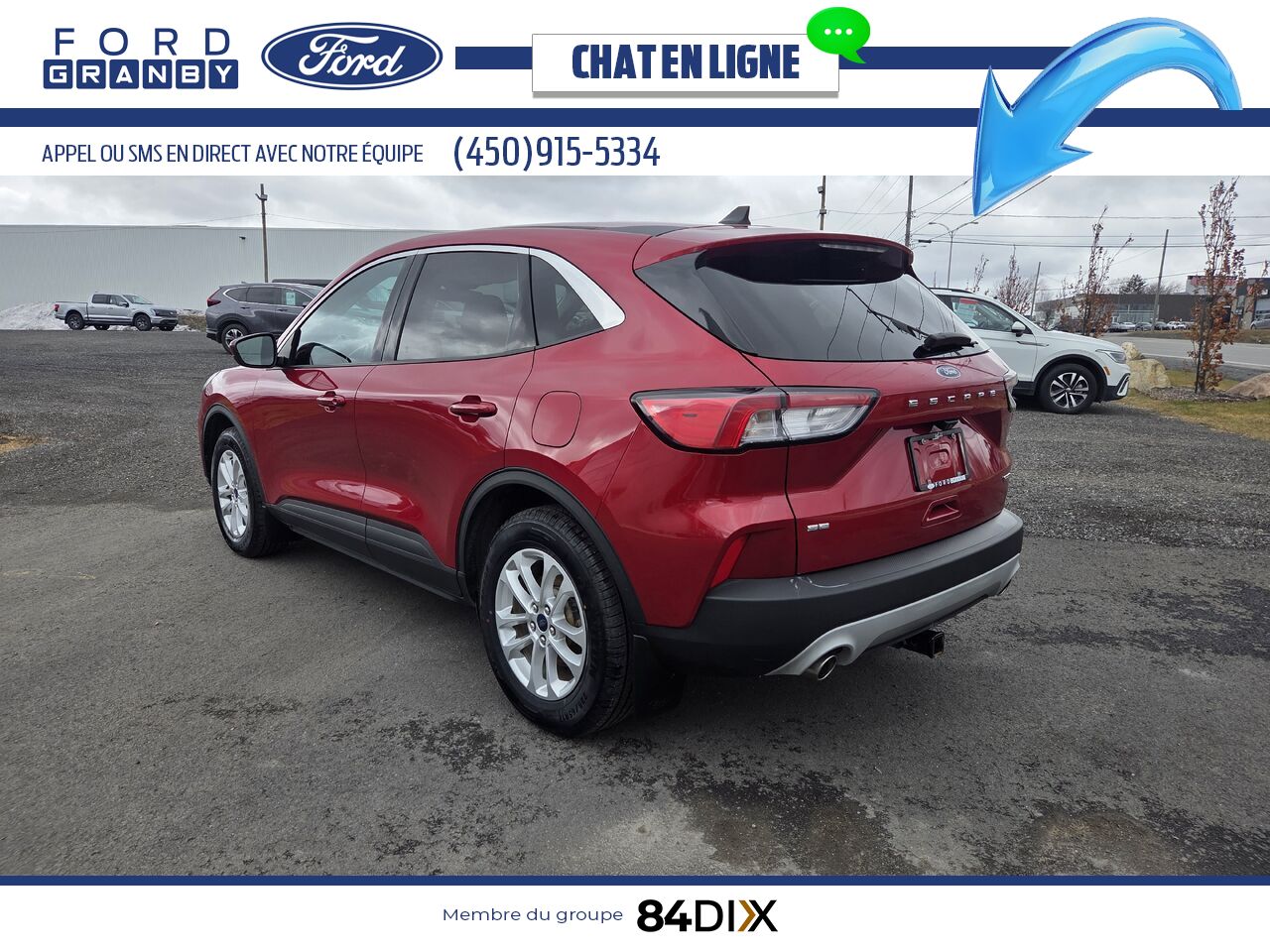 2021 Ford Escape Red Granby - photo #4