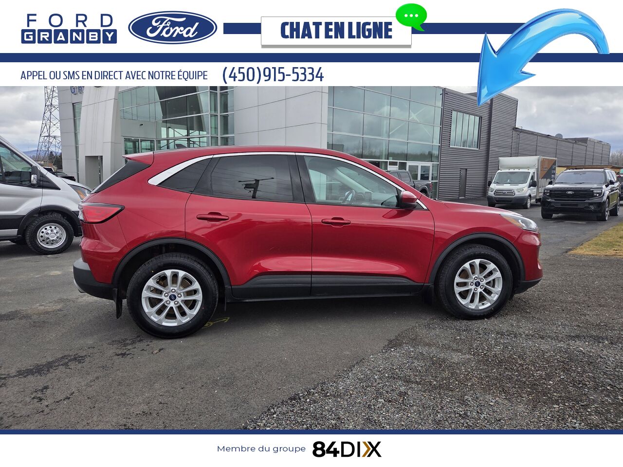 2021 Ford Escape Red Granby - photo #7