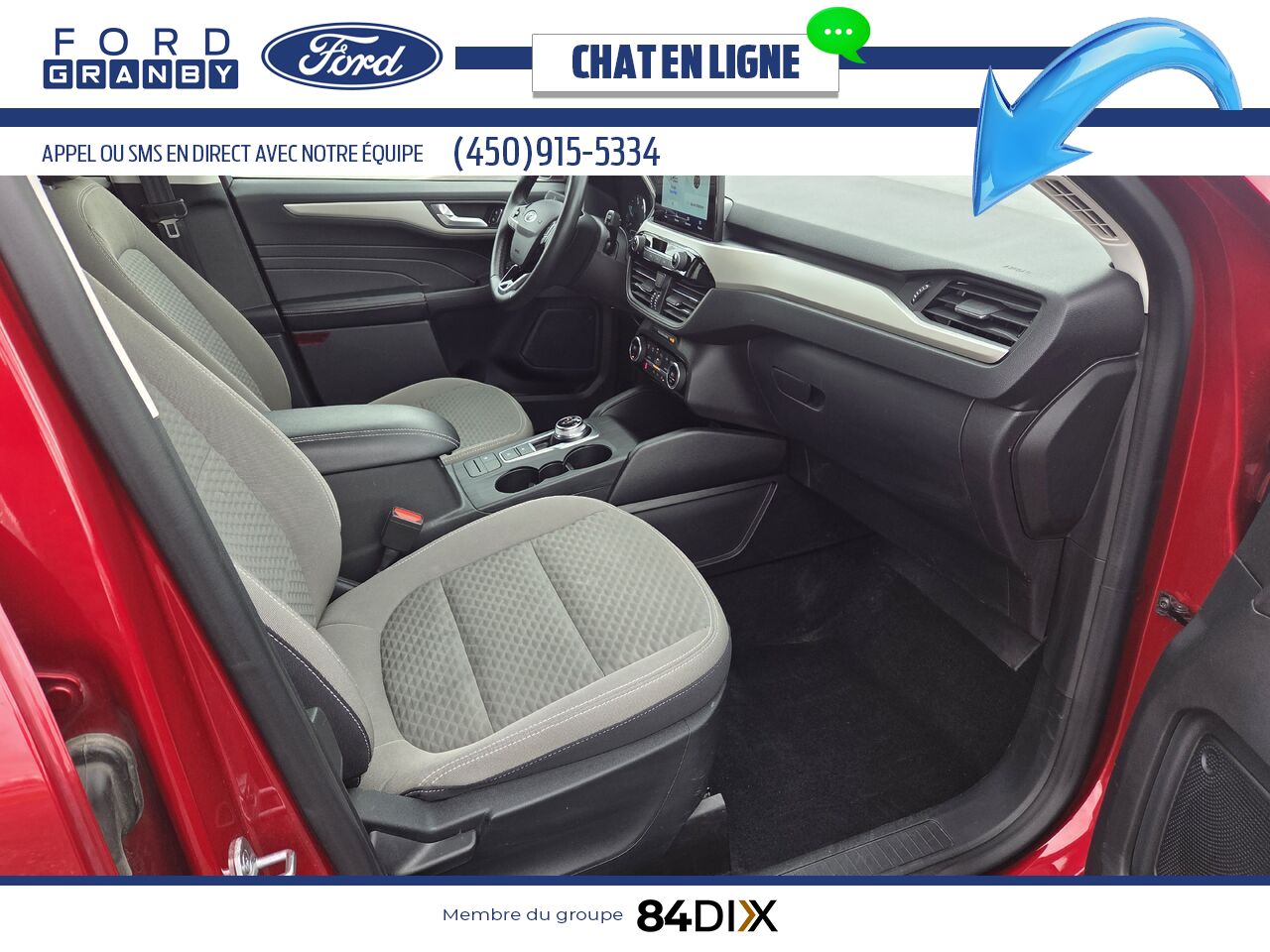 2021 Ford Escape Red Granby - photo #8