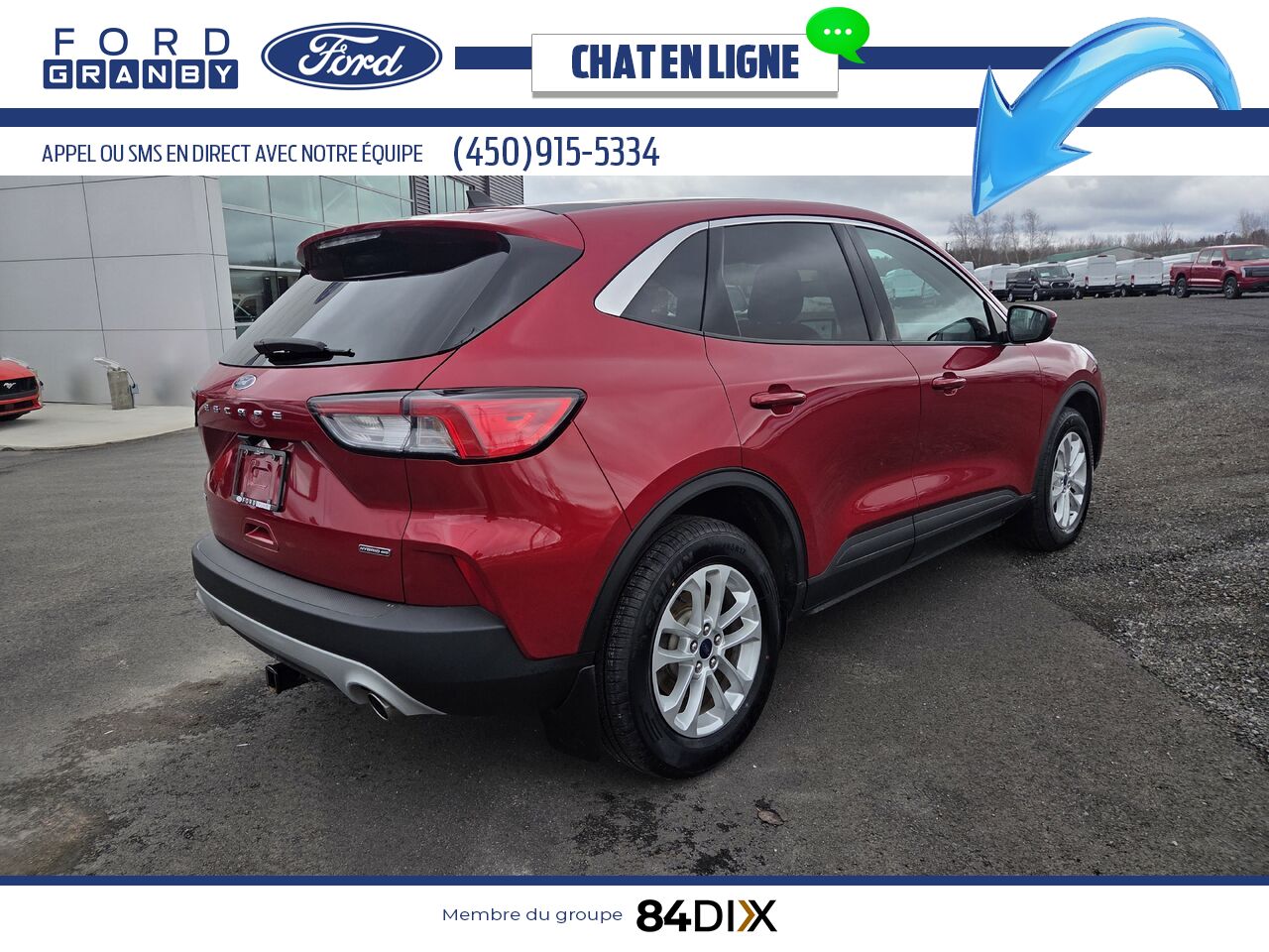 2021 Ford Escape Red Granby - photo #6