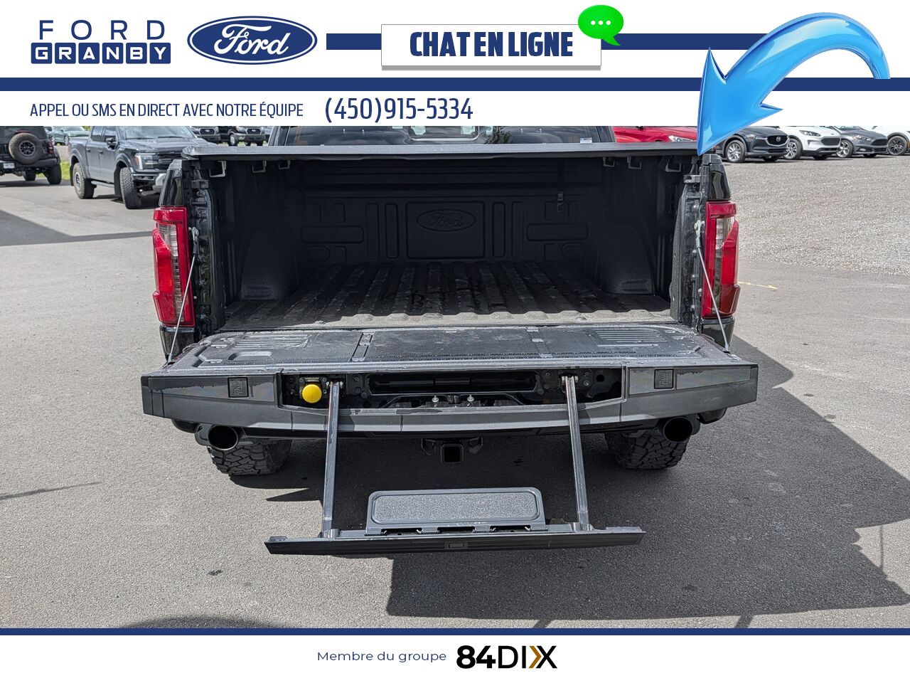2026 Ford F-150 Agate Black Metallic Granby - photo #6