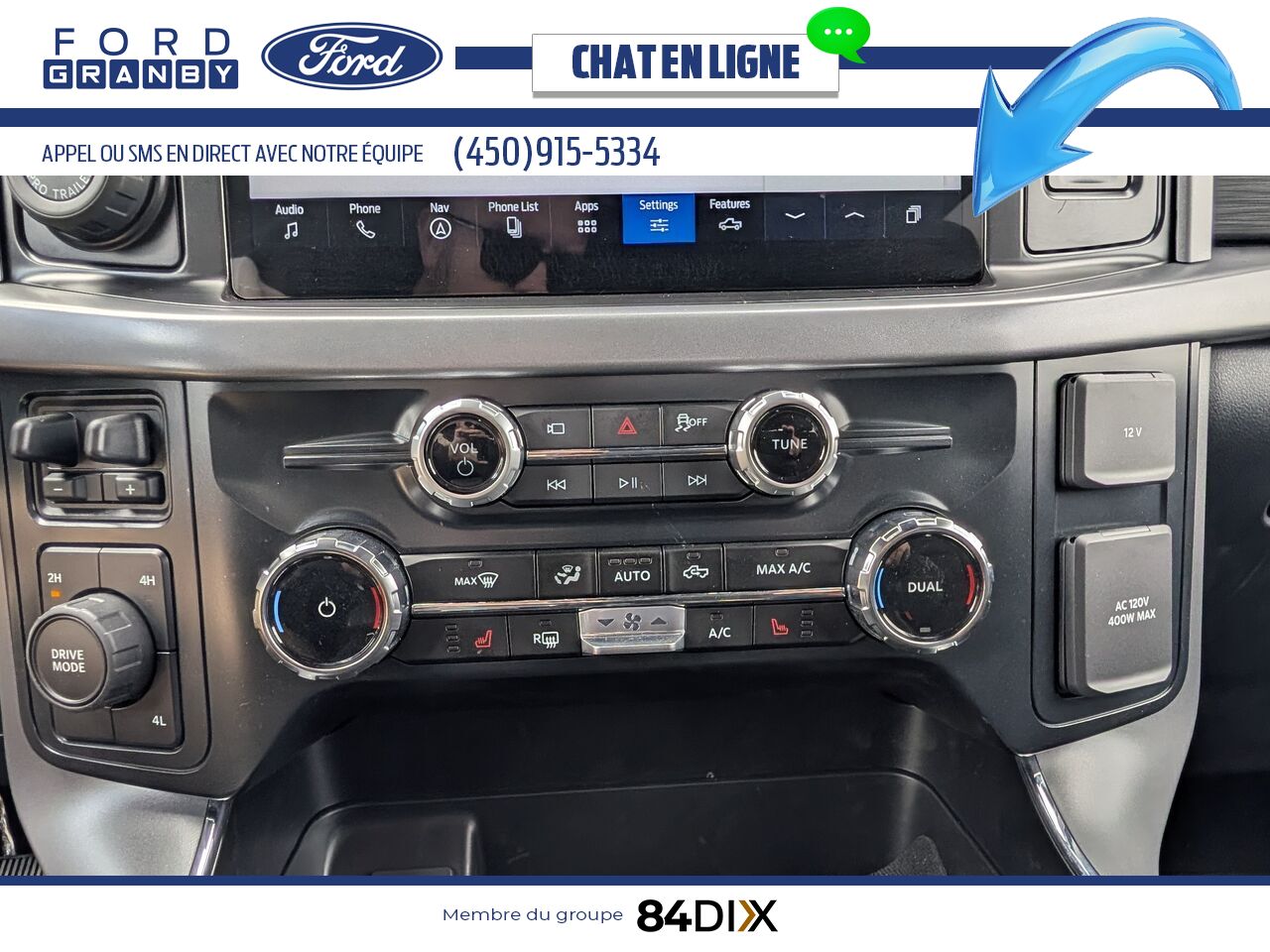 2026 Ford F-150 Agate Black Metallic Granby - photo #17
