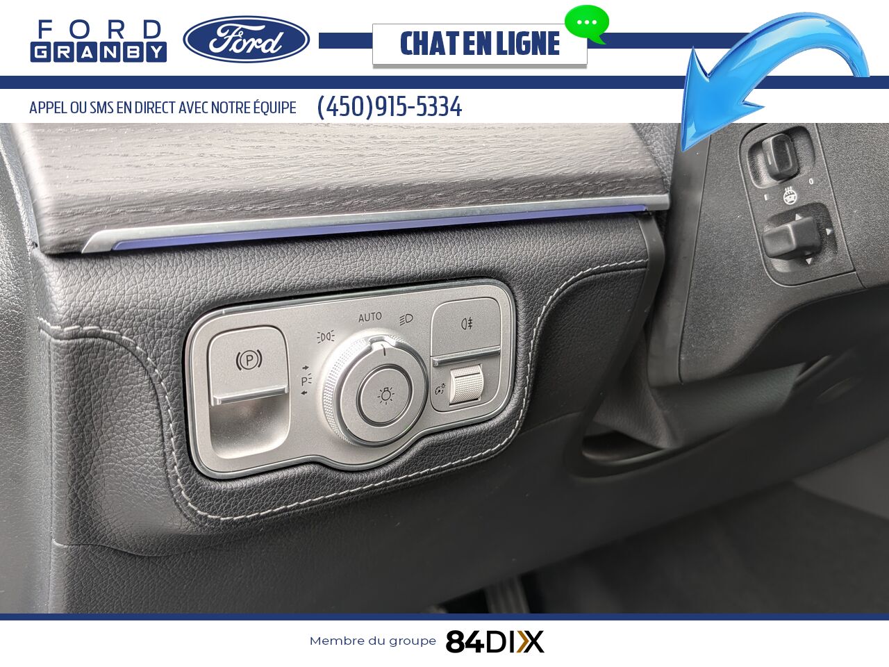 Mercedes-Benz GLE 450 4MATIC, CUIR, TOIT 2022 Blanc Granby - photo #13
