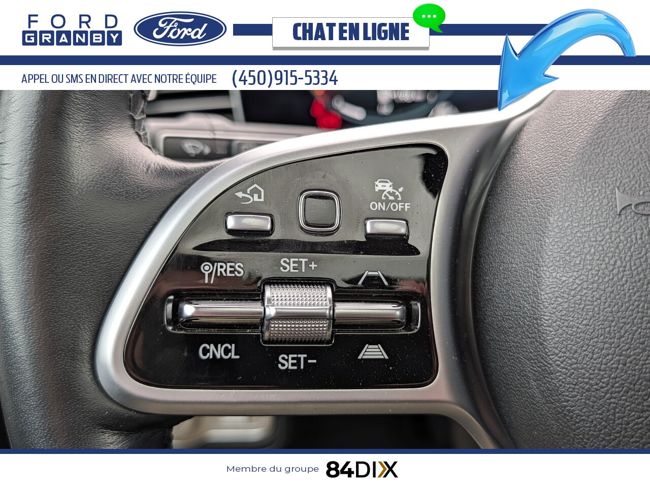 Mercedes-Benz GLE 450 4MATIC, CUIR, TOIT 2022 Blanc Granby - photo #15