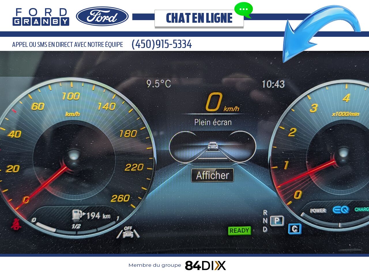 Mercedes-Benz GLE 450 4MATIC, CUIR, TOIT 2022 Blanc Granby - photo #18