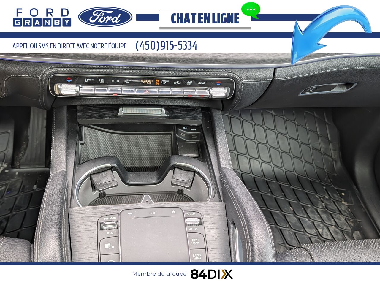 Mercedes-Benz GLE 450 4MATIC, CUIR, TOIT 2022 Blanc Granby - photo #22