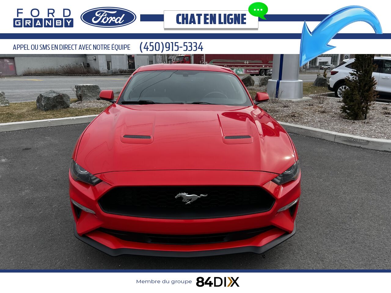 2018 Ford Mustang Red Granby - photo #9