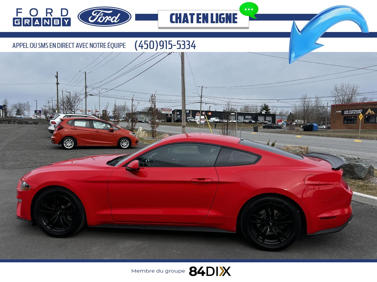 2018 Ford Mustang Red Granby - photo #7