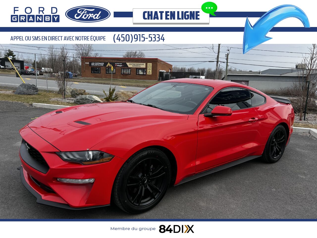 2018 Ford Mustang Red Granby - photo #8